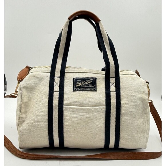 Ralph Lauren Sportsman Goods Limited Edition Canvas Bag & polo Jeans Bucket Bag - Picture 2 of 16